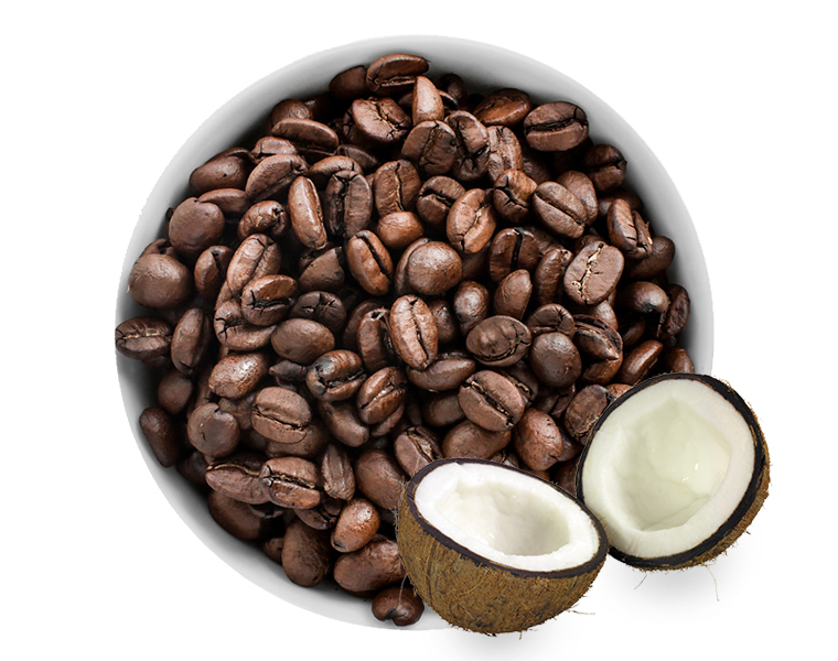 Café aromatisé à la Noix de Coco